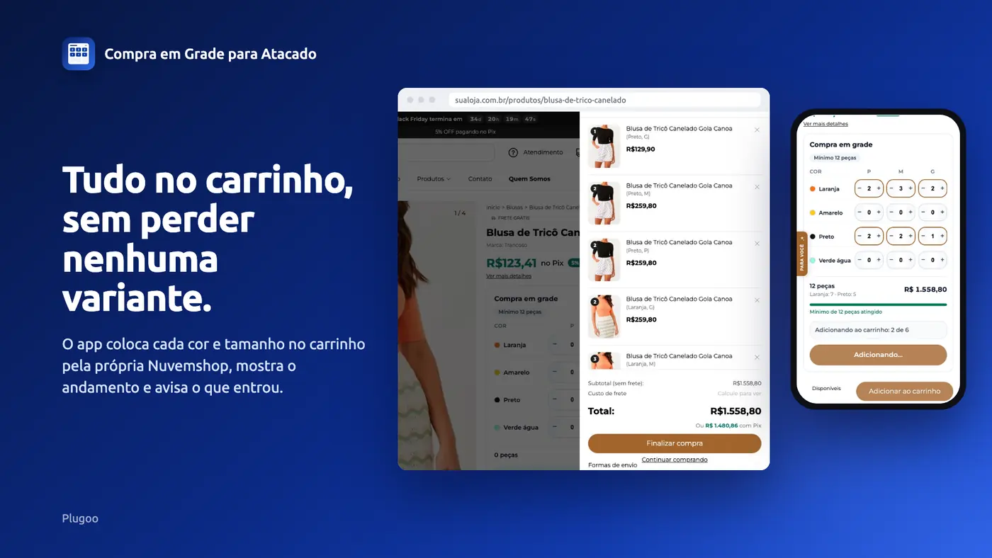 Compra em Grade para Atacado: imagem 3 de 5