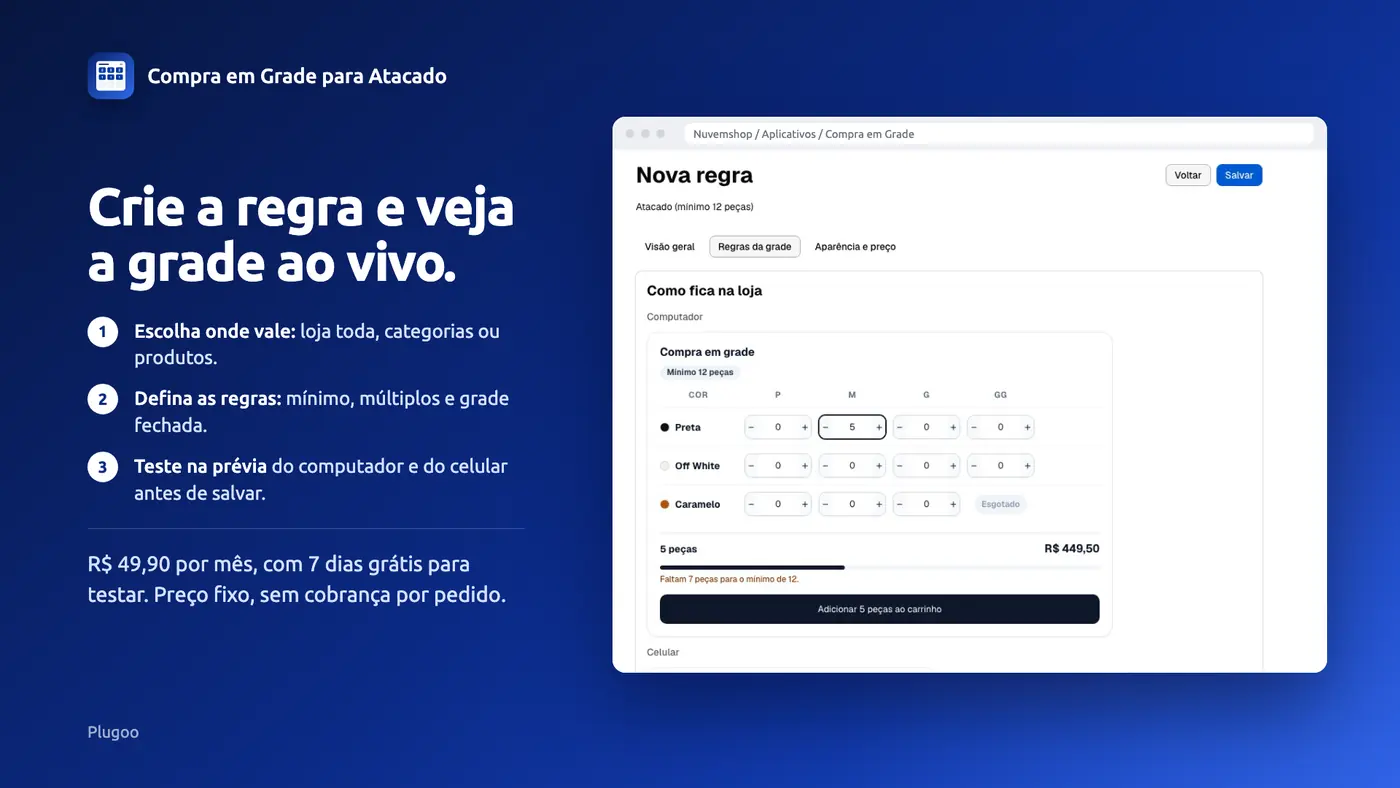 Compra em Grade para Atacado: imagem 5 de 5
