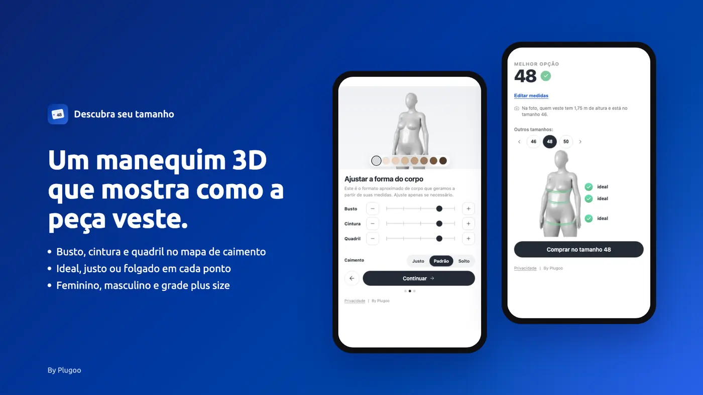 Descubra seu tamanho: imagem 2 de 5