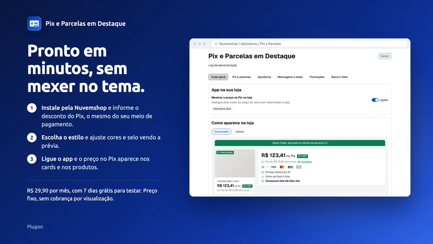 Pix e Parcelas em Destaque: imagem 5 de 5