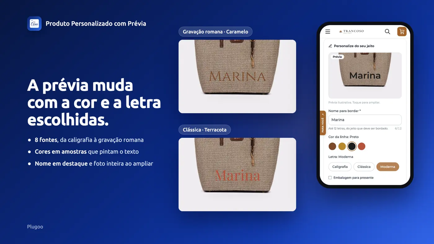 Produto Personalizado com Prévia: imagem 2 de 5