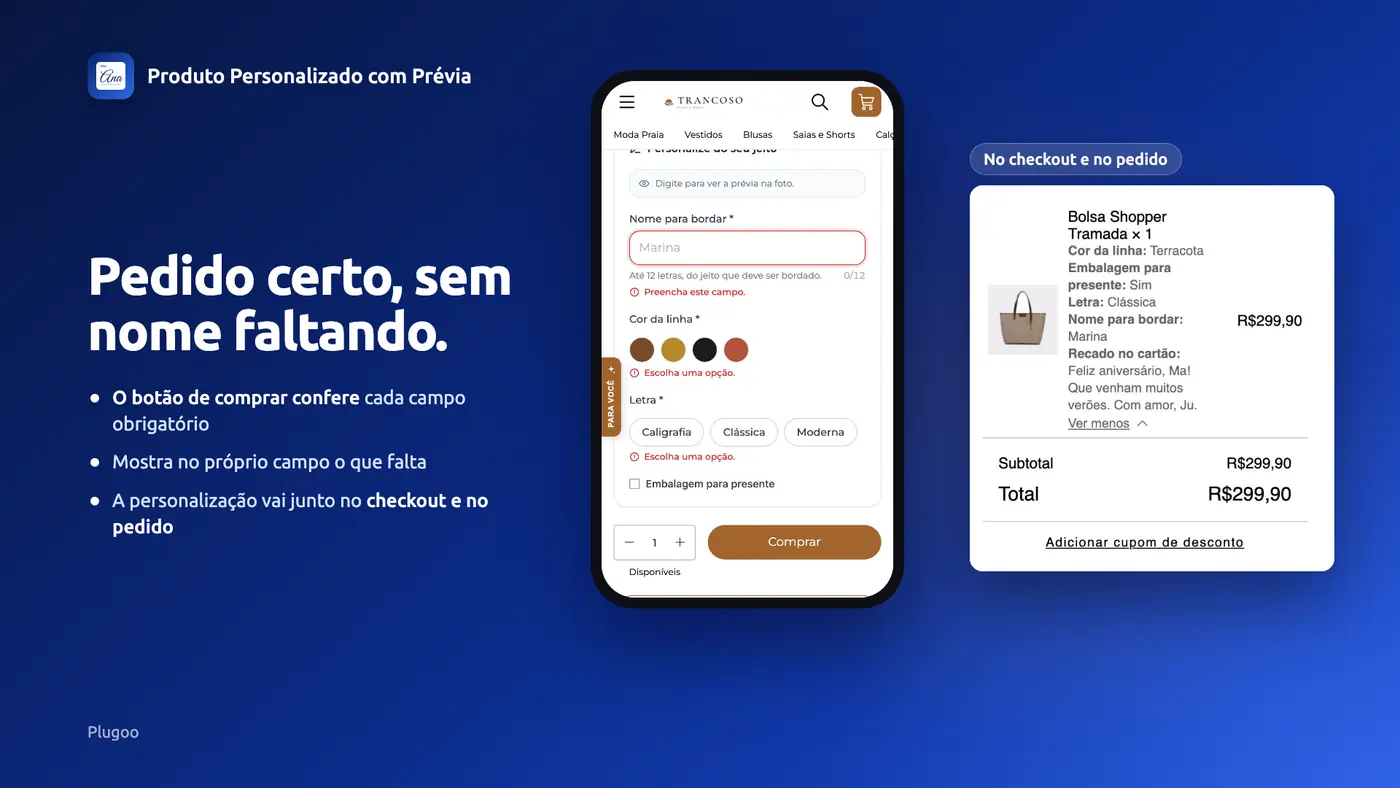 Produto Personalizado com Prévia: imagem 3 de 5